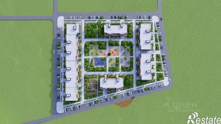 1-комн квартира в новом доме улица Острякова, 39А,  д. 39А