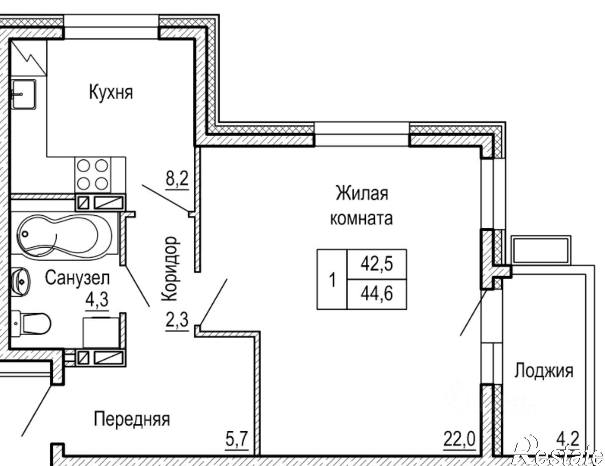 Купить квартиру за 6 950 000 рублей на улица Кирова, 78Б к1