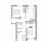 3-комн, 81 кв м, этаж 1/4 улица Острякова, 41