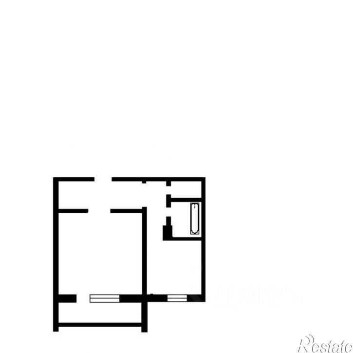 1-комн квартира улица Горького, 4А,  д. 4А