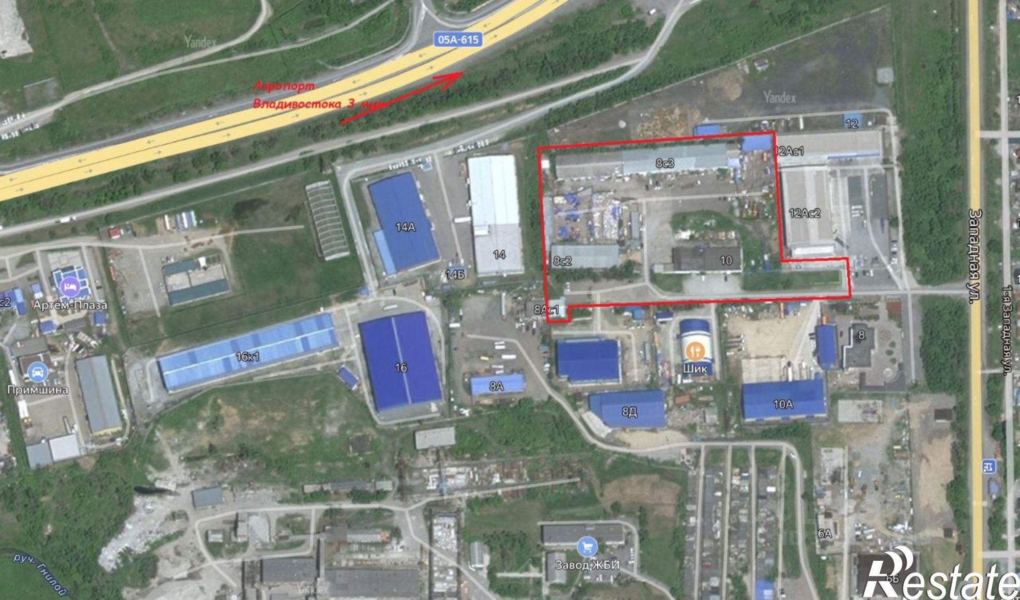Купить складское помещение за 235 000 000 рублей на Западная улица, 10