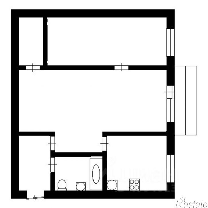 2-комн квартира Херсонская улица, 9,  д. 9