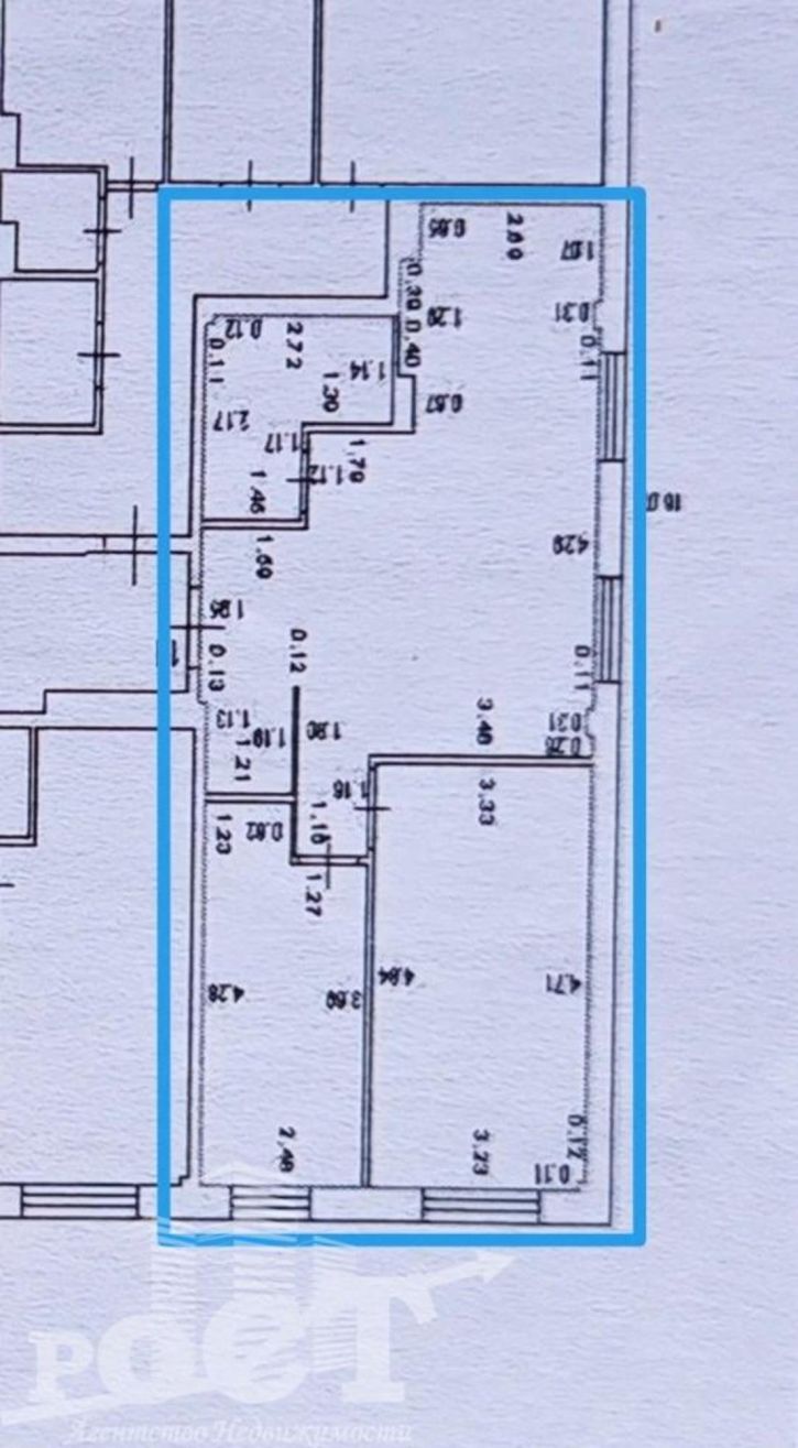 3-комн квартира Котовского, 13