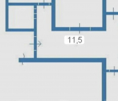 3-комн, 67кв м, этаж 5/5 ул Авиационная, 8
